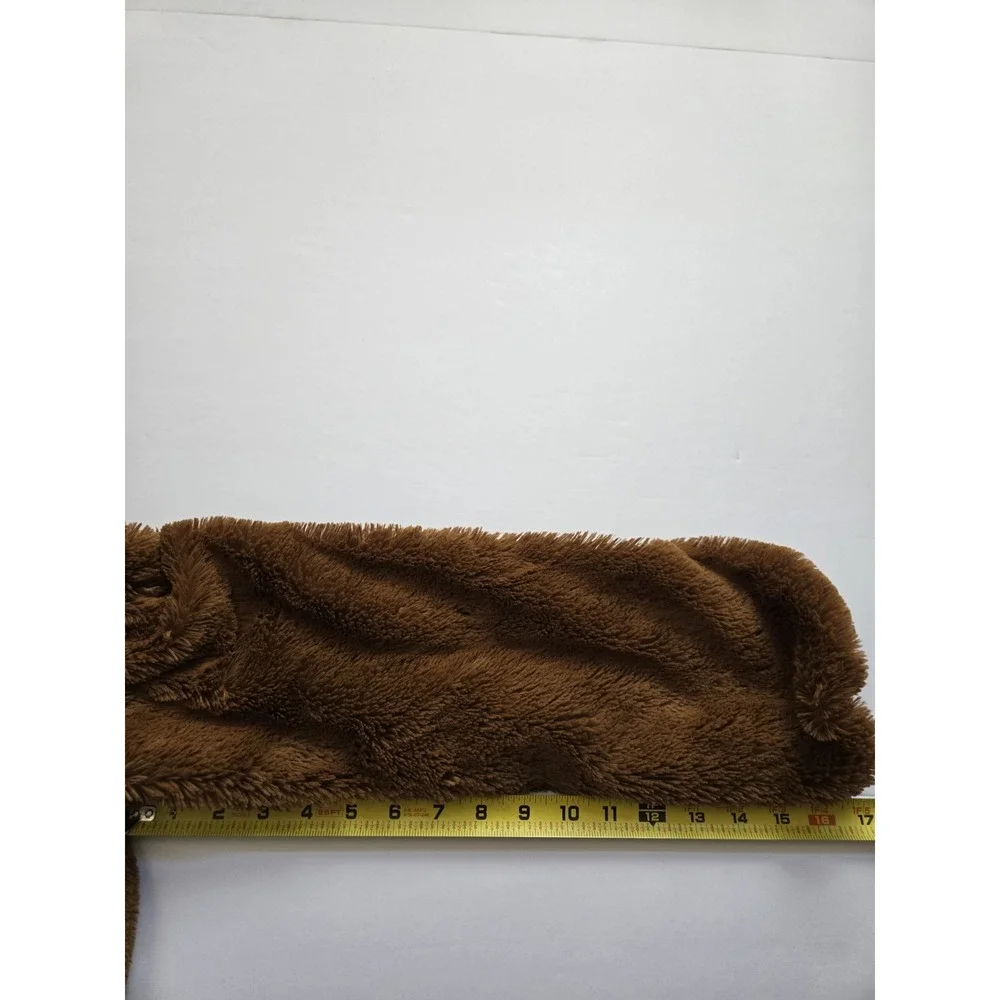 Patagonia Pelage Ladies‎ Jacket Bear Brown XS Pockets Zipper Snap Button Collar - Picture 10 of 15